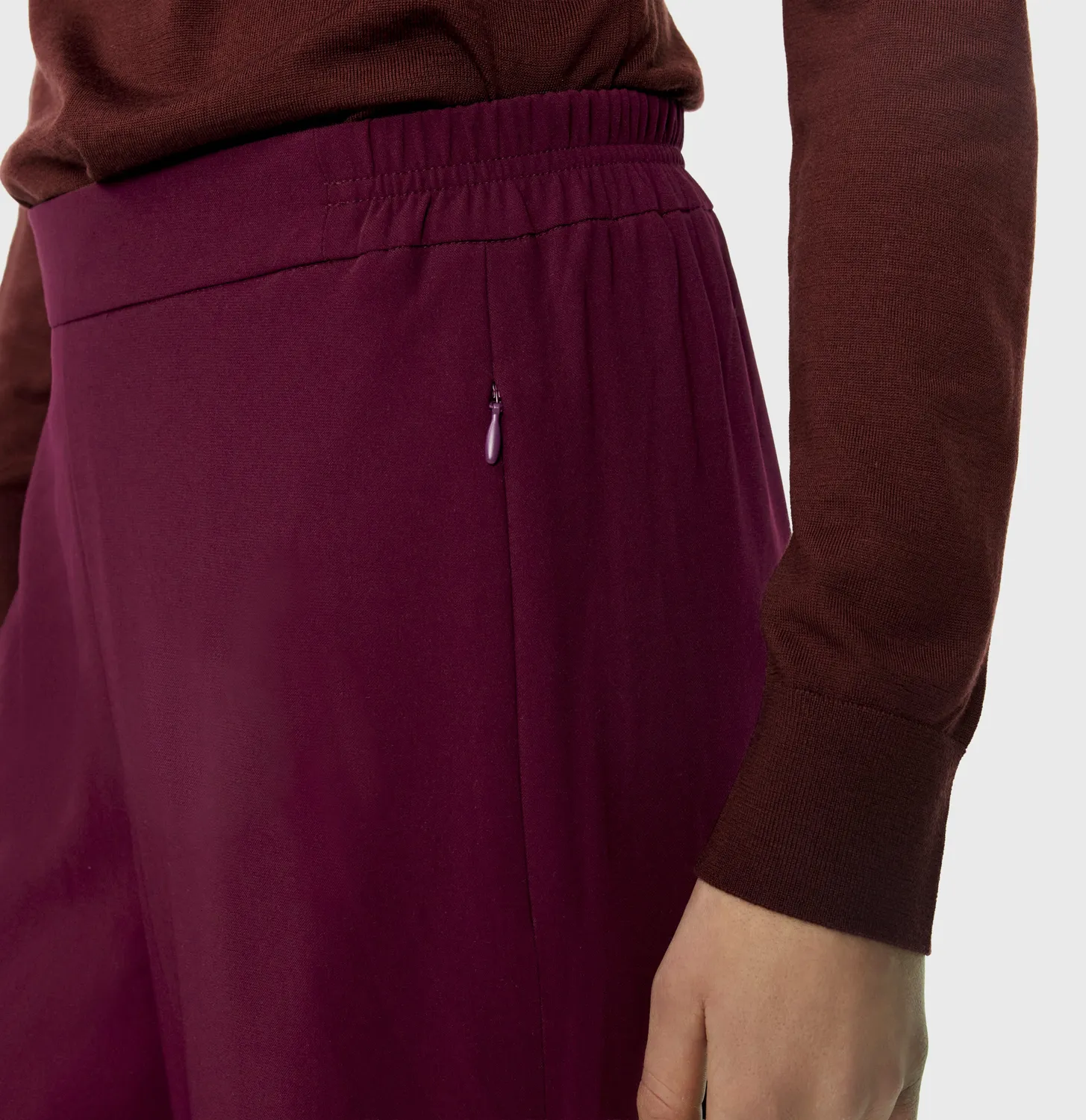 MAC Coralie 3421-00-0231 bukser bær crepe wide fit