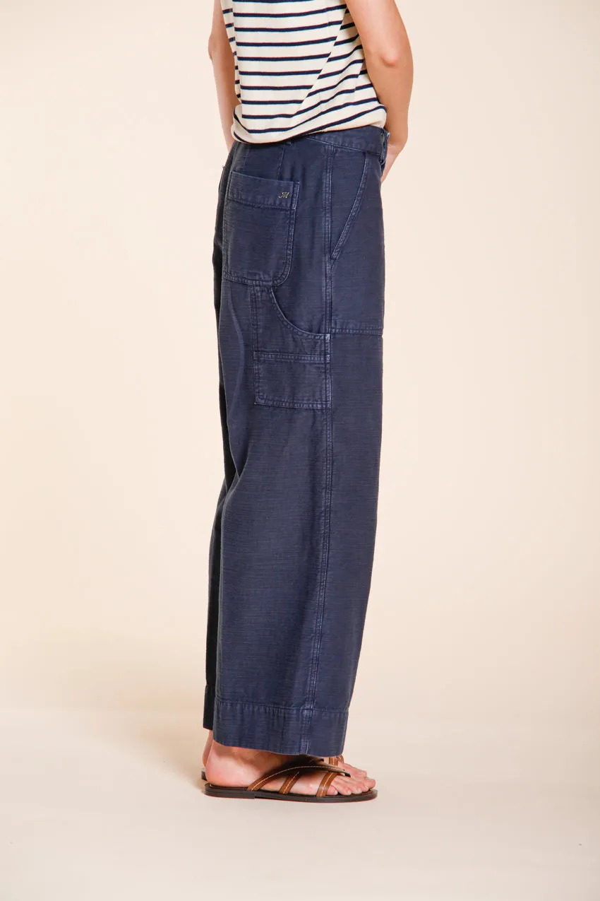 Mason's Dallas Wide cargobukser navy straight