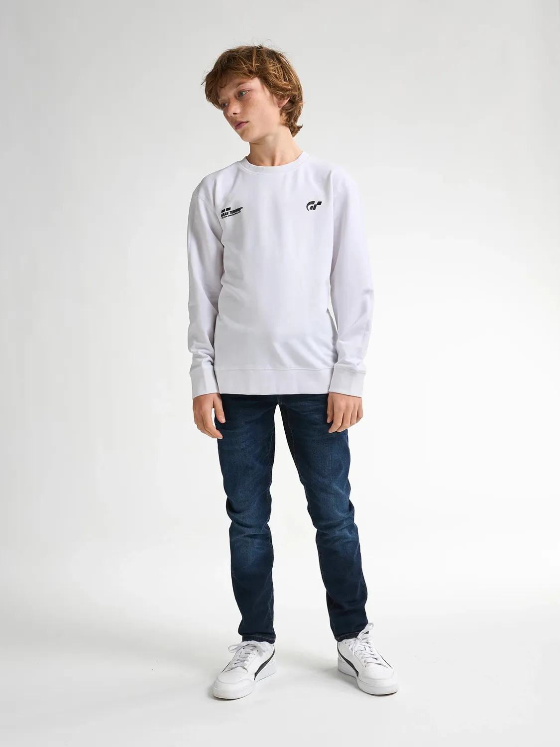 Petrol Industries Gran Turismo Velocity sweatshirt børn bomuld