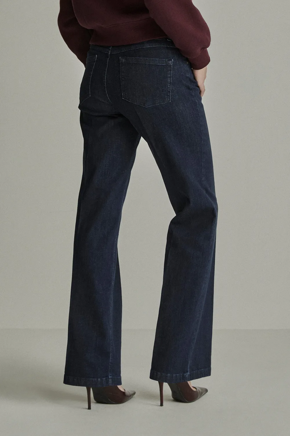 Para Mi Eve jeans Pure Indigo wide høj talje