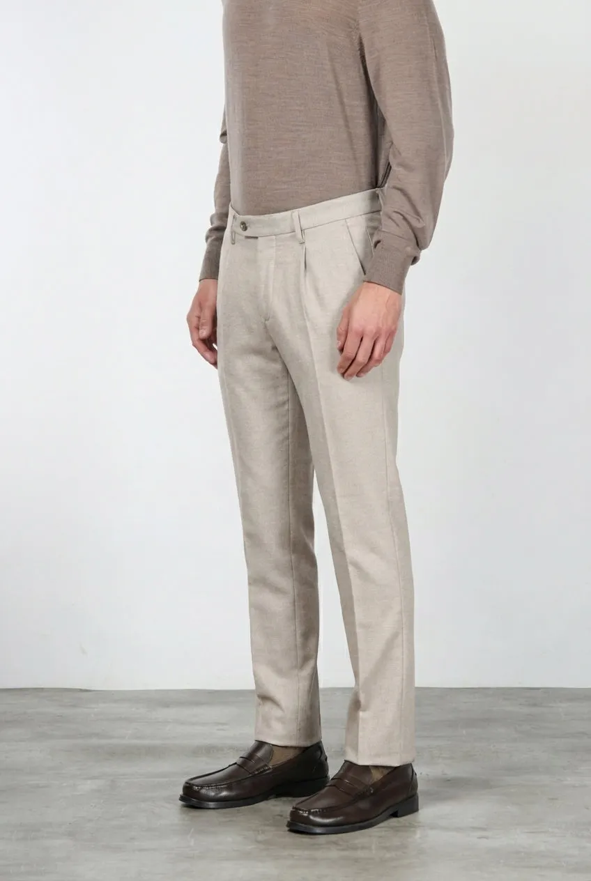 Mason's Torino City chinobukser beige diagonal slim