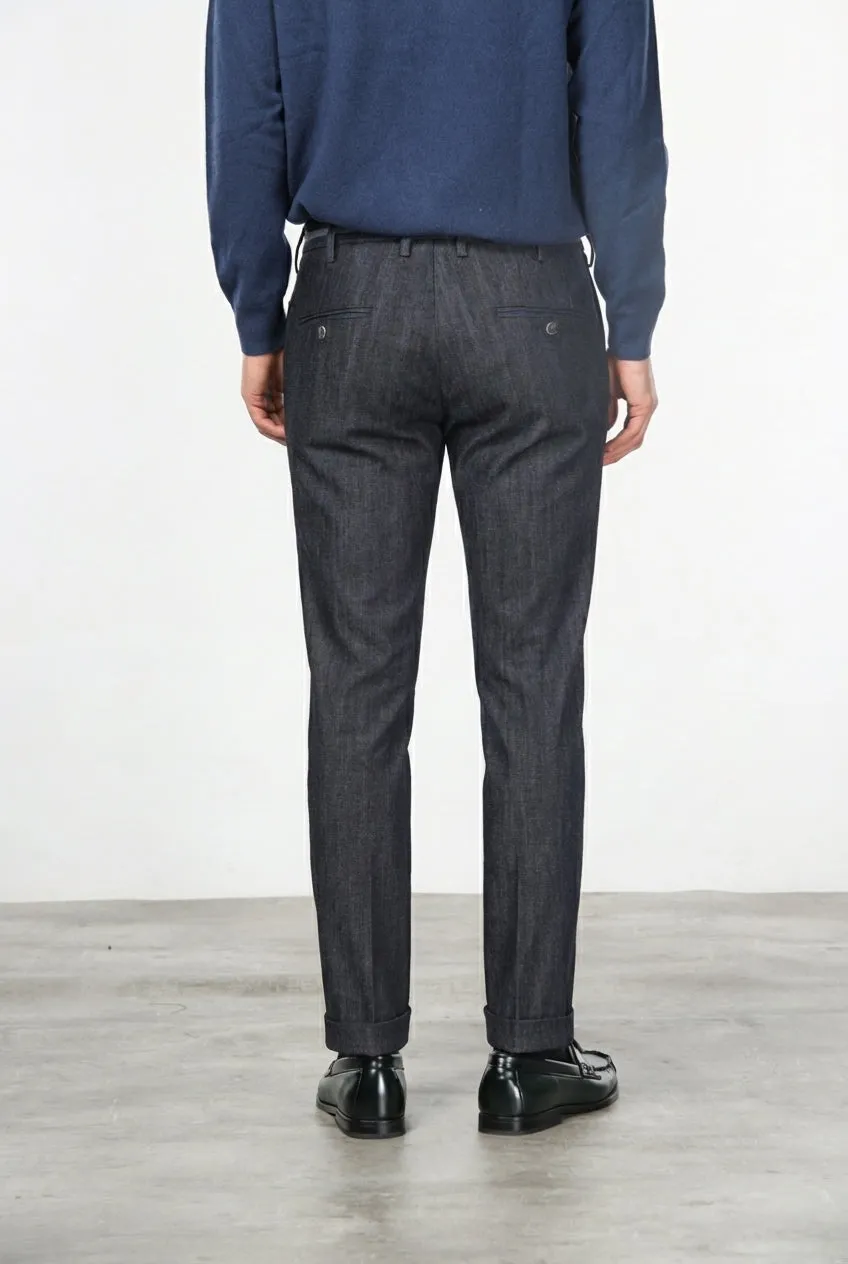 Mason's New York Winter chinobukser navy regular