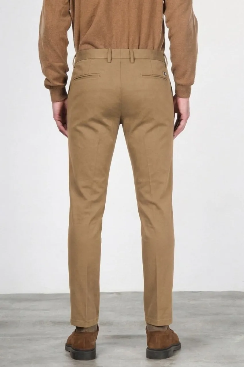 Mason's Torino Flex chinos slim mørk beige