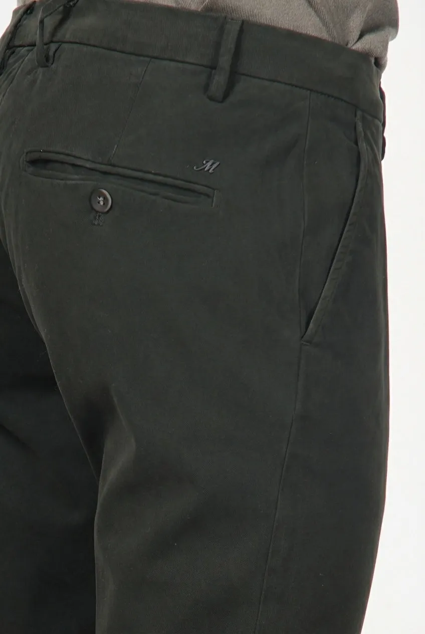 Mason's Milano chinos mørkegrøn extra slim