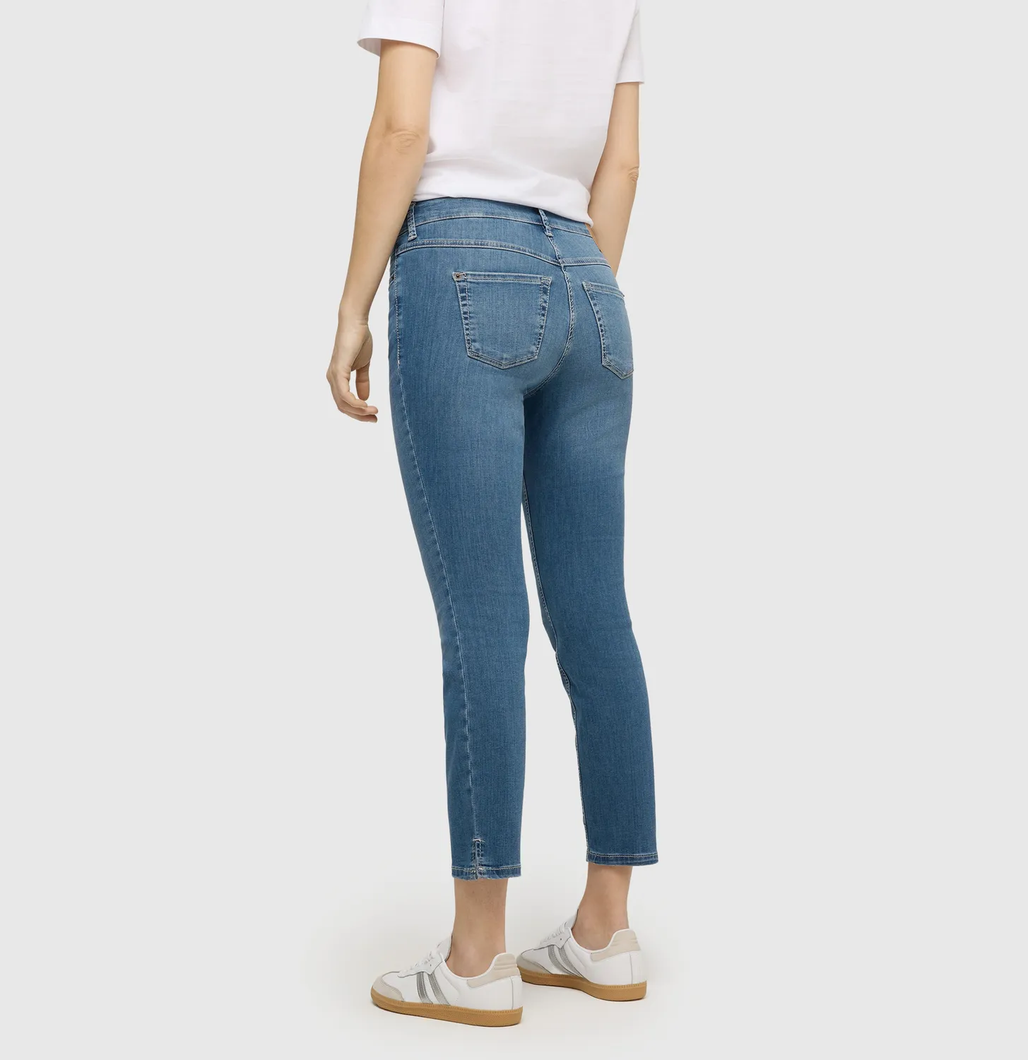 MAC Dream Summer jeans mellemblå slim fit