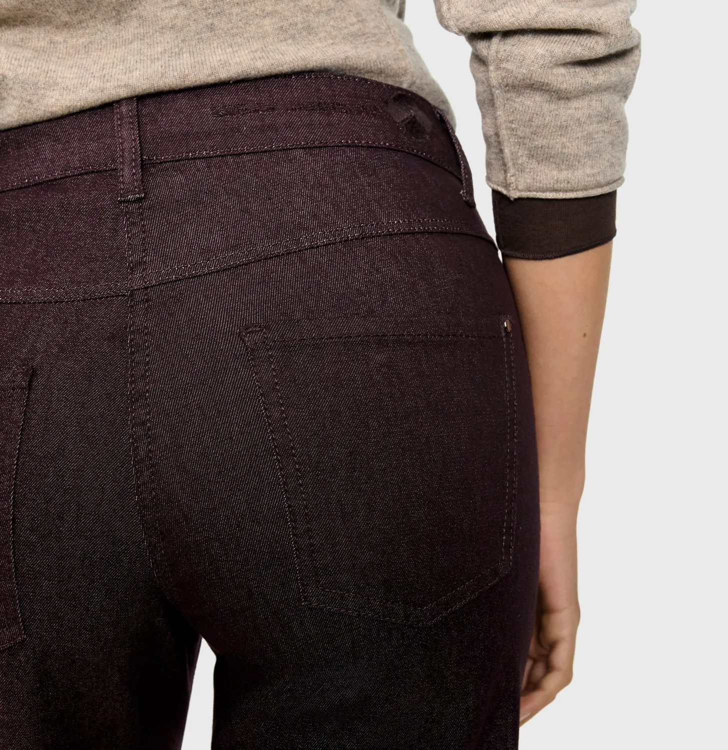 MAC Dream Wide Authentic jeans brun wide fit