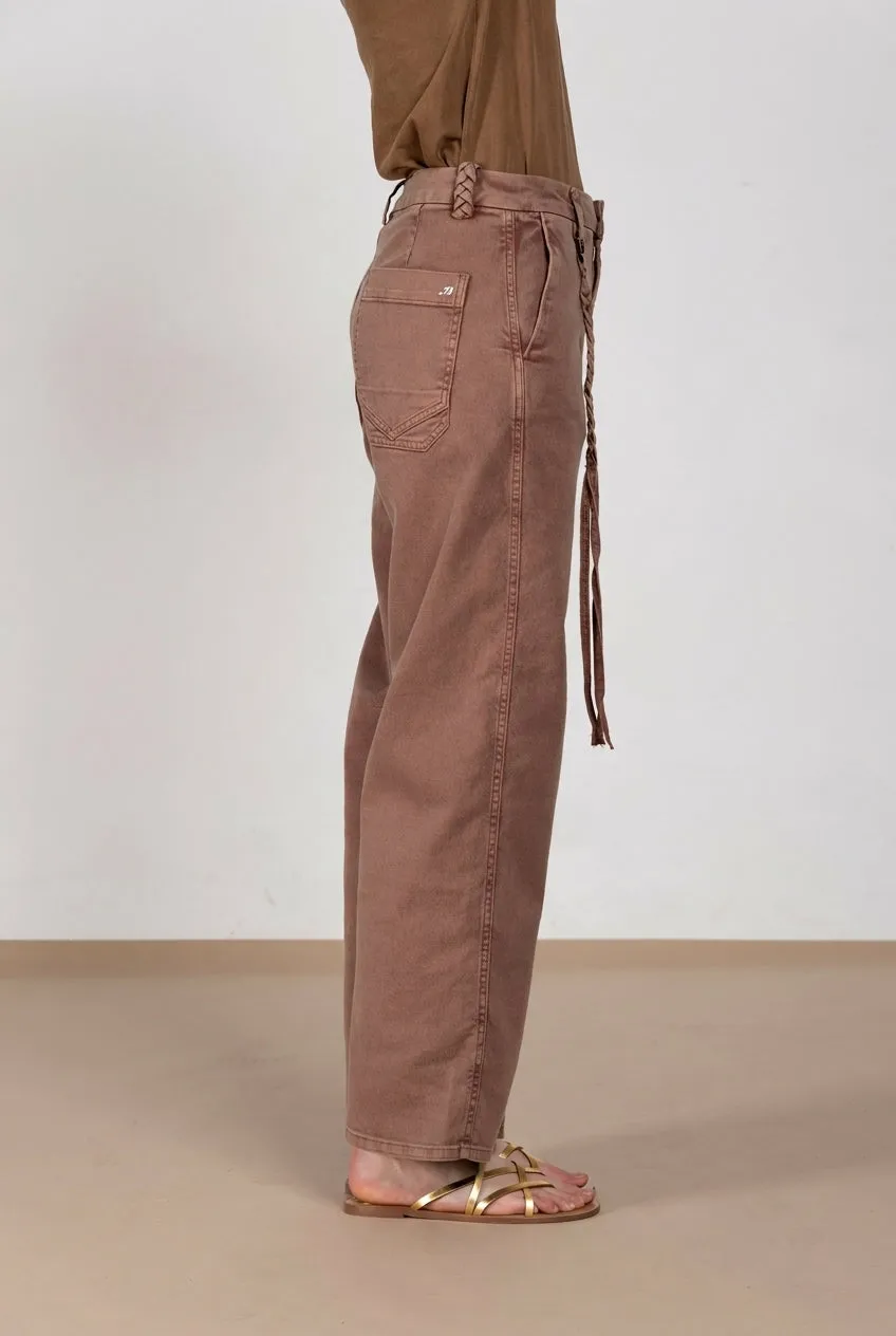 Mason's Valerie balloon jeans rosa stretch