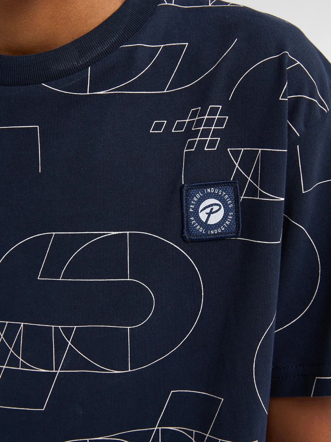 Petrol Industries Marlinview t-shirt drenge all-over print