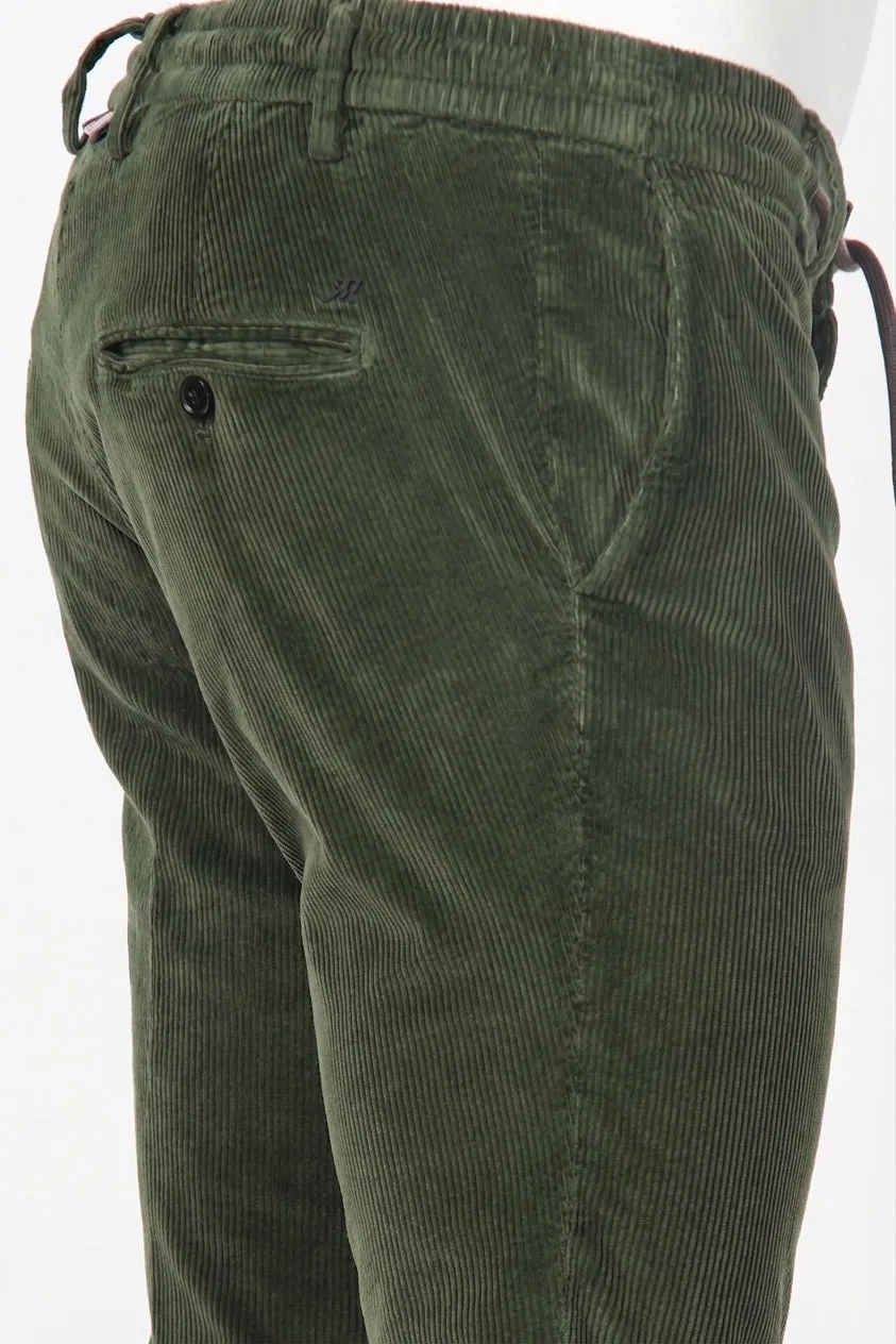 Mason's Milano Jogger chino herre skovgrøn smal fløjl