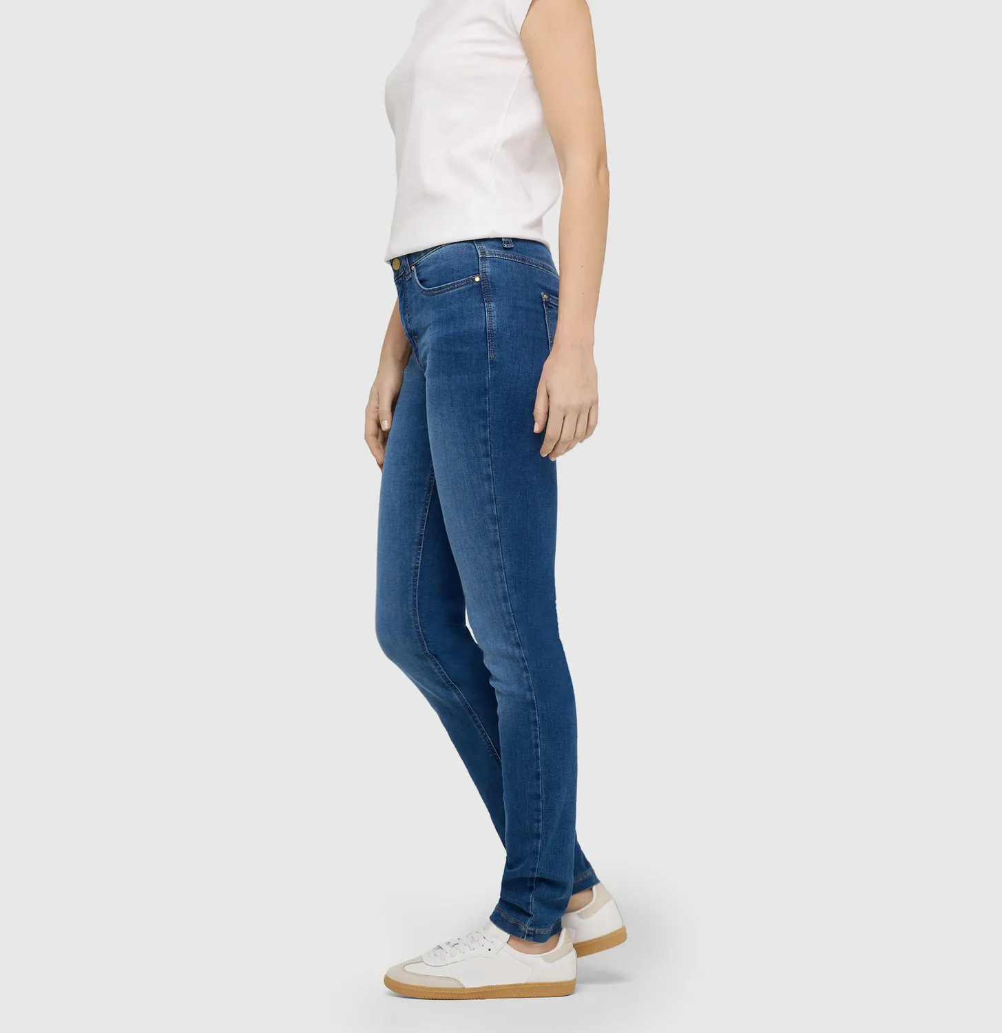 MAC Dream Skinny 5402 jeans mellemblå skinny fit