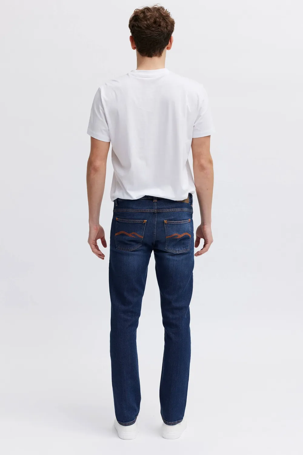 Organsk Level Tonic Blues slim jeans deep blue stretch