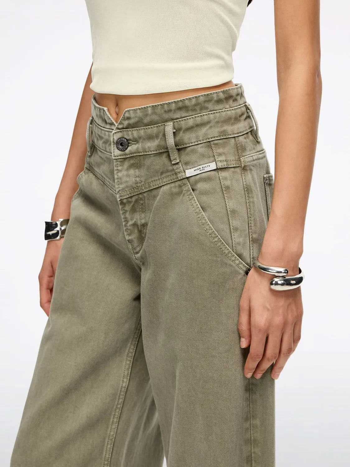 Miss Sixty ALICE Barrel jeans light military 30