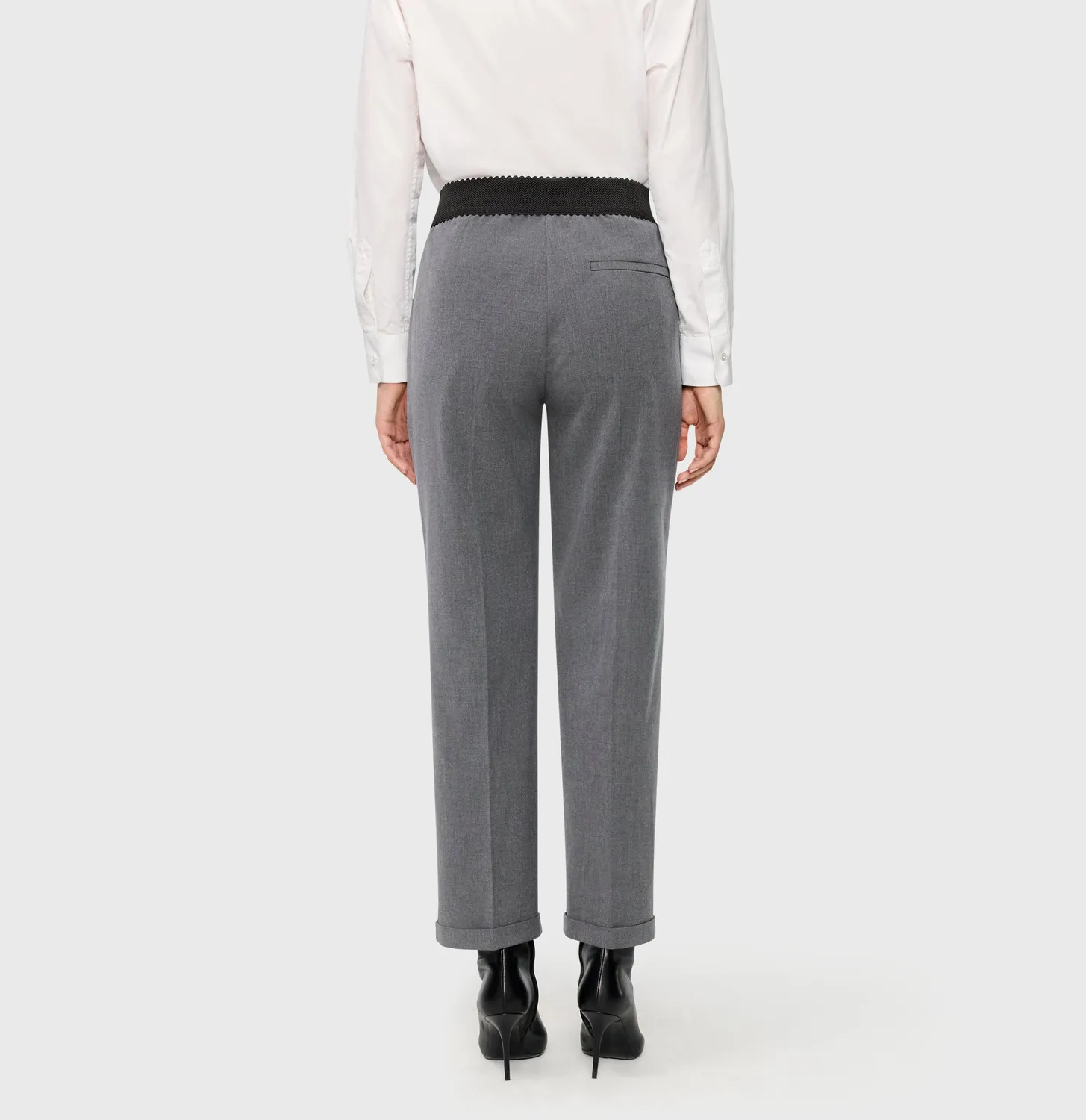 MAC Chino Smart 4615-00-0419L chinos grå relaxed fit