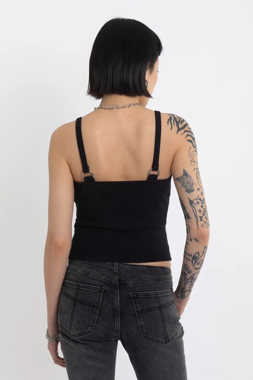 The Ragged Priest Chamber Black Hardware wrap-top sort