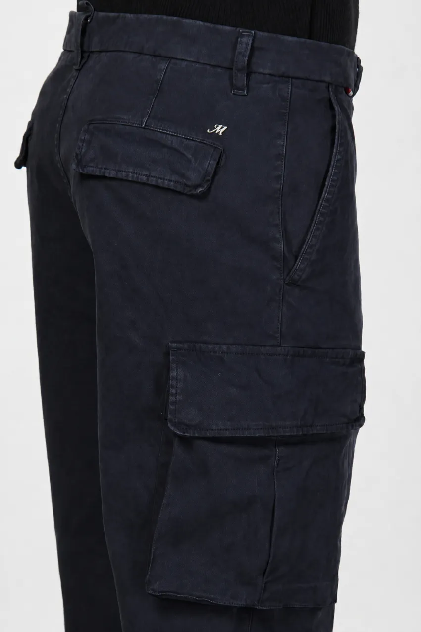 Mason's Chile cargobukser navy carrot – gabardine