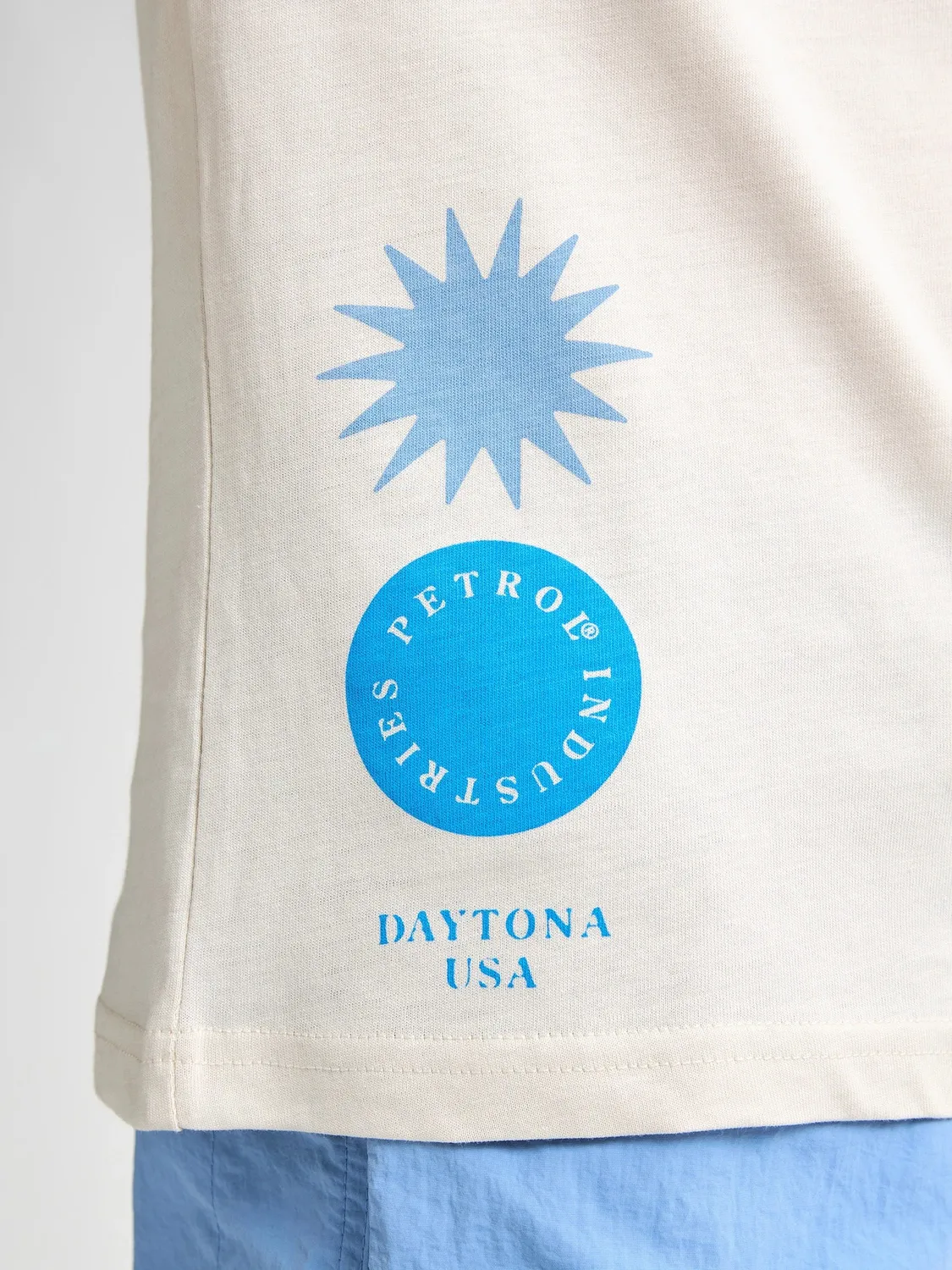 Petrol Industries Logo Citrusview t-shirt seashell bomuld