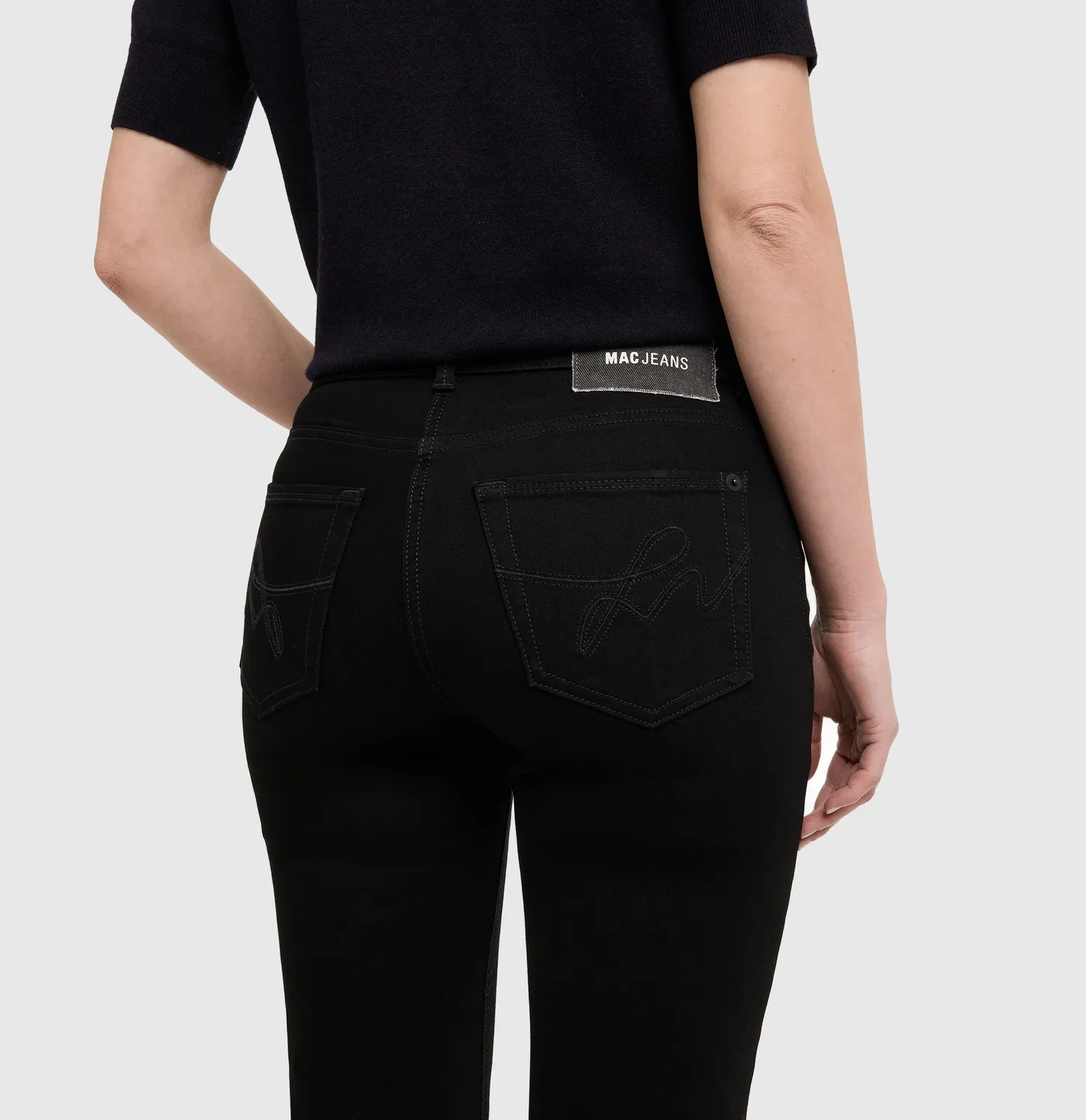 MAC Carrie jeans sort slim fit