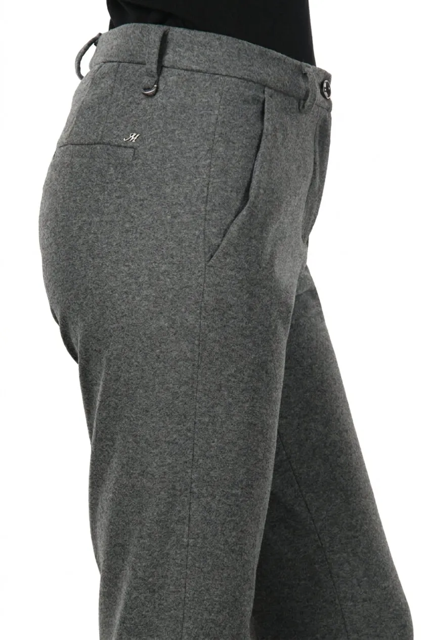 Mason's New York Carrot chinos mørkegrå jersey