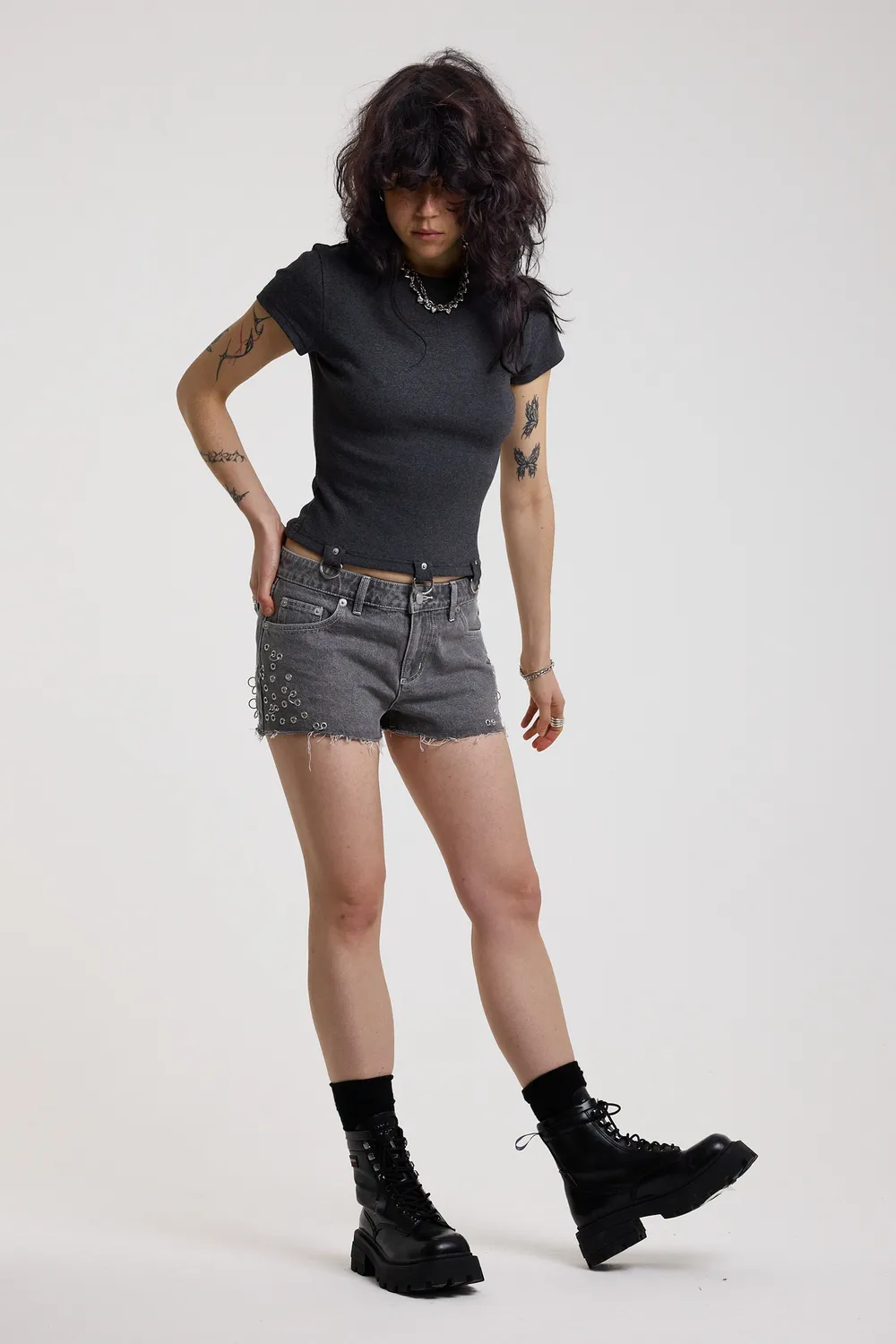 THE RAGGED PRIEST Charm denimshorts sort nitter