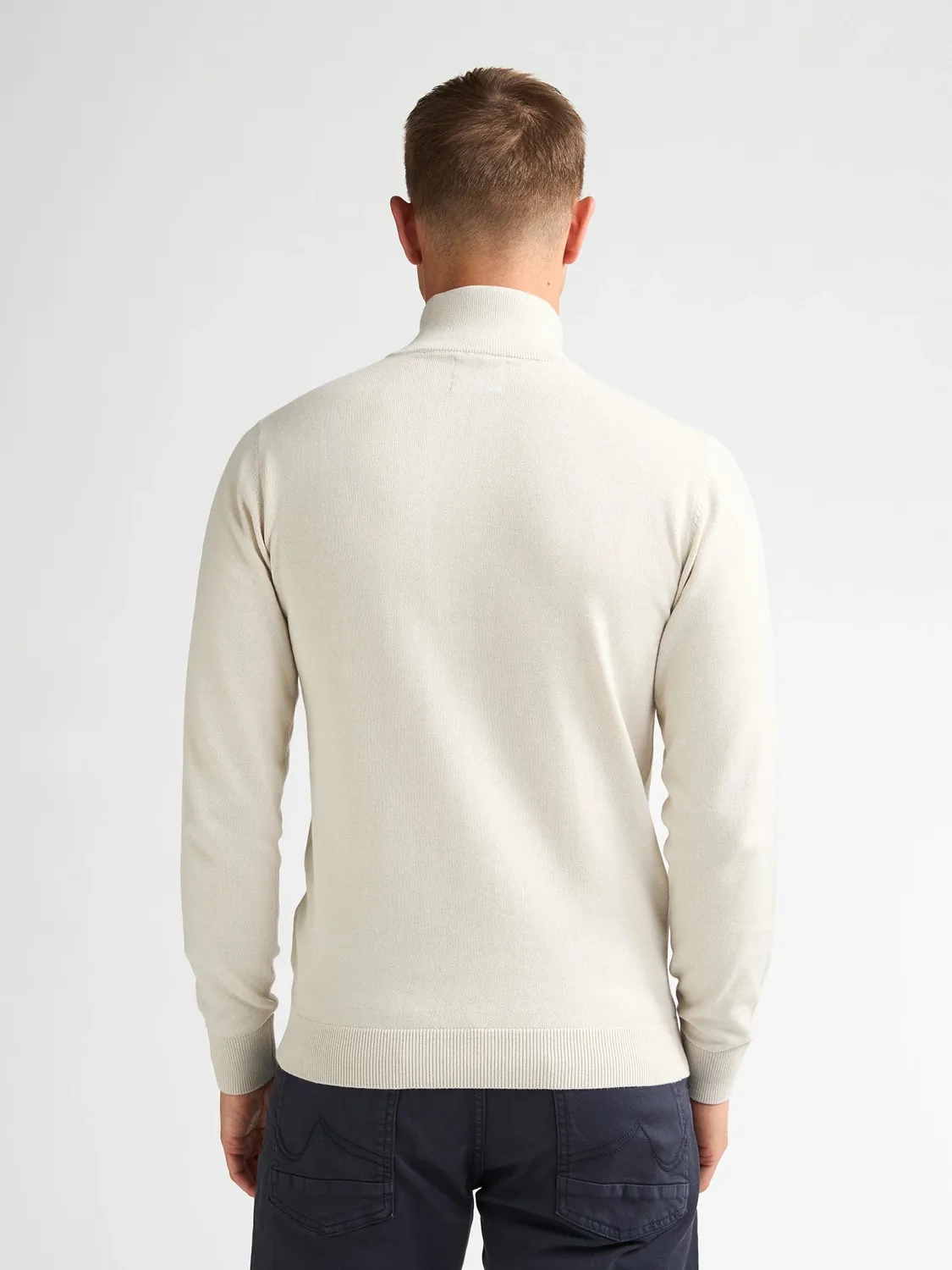 Petrol Industries Wheel half-zip striktrøje bomuldsblanding