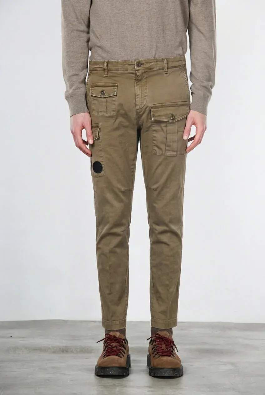 Mason's George Coolpocket cargobukser taupe carrot fit