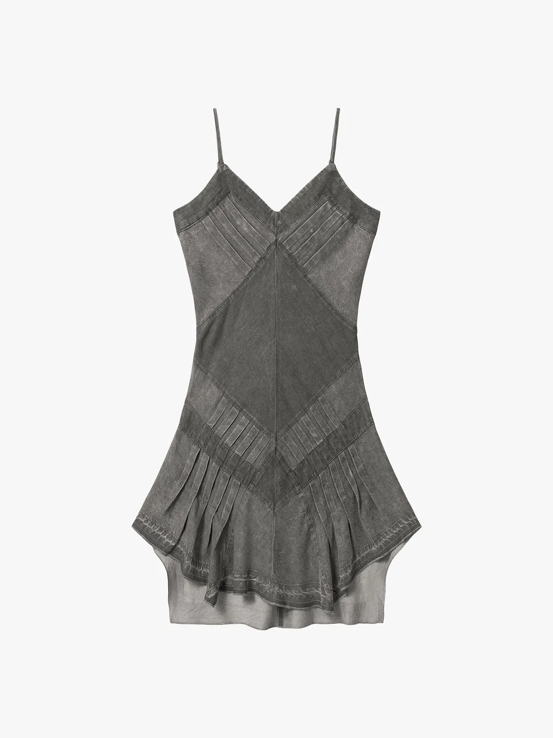 Miss Sixty Denim Cami Dress denimkjole sort bindebælte