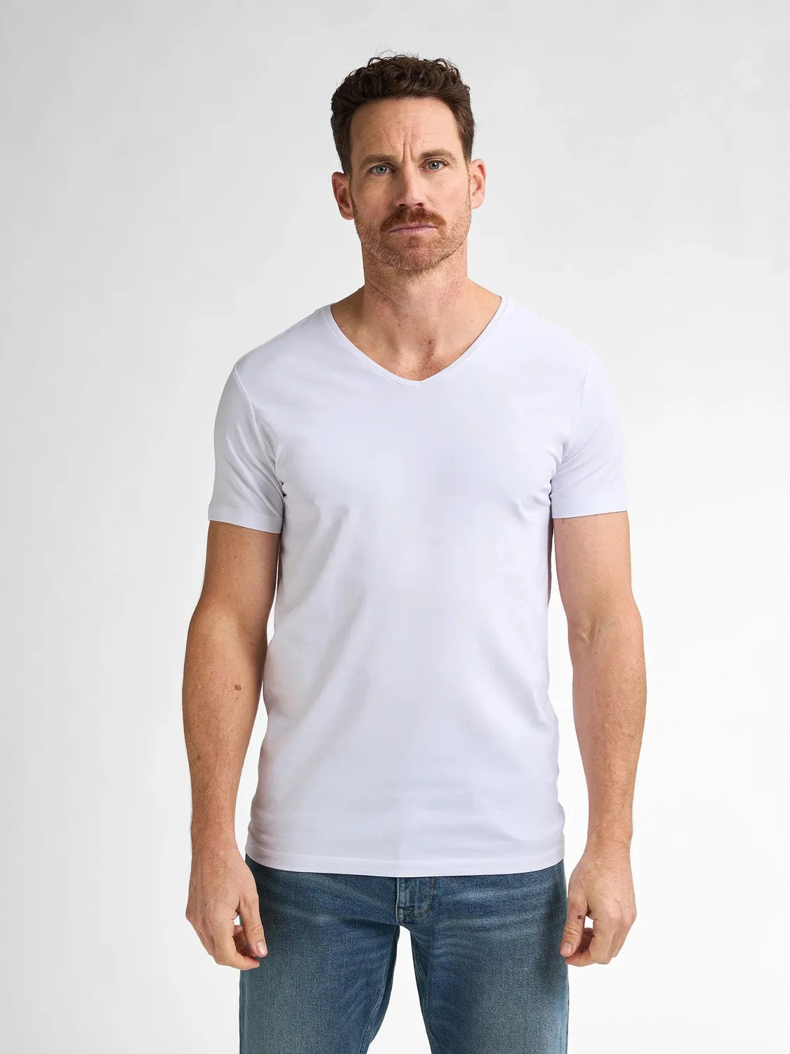 Petrol Industries V-hals t-shirt 2-pack bomuld