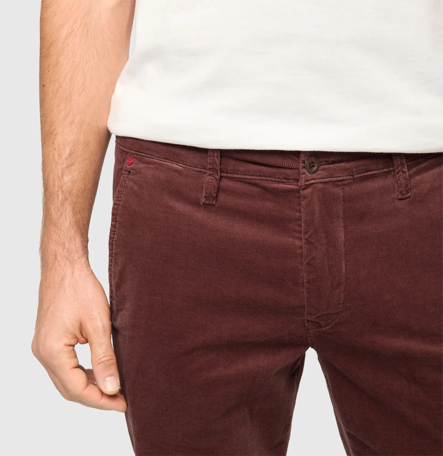 MAC Driver Pants 6351 cord bukser rød regular