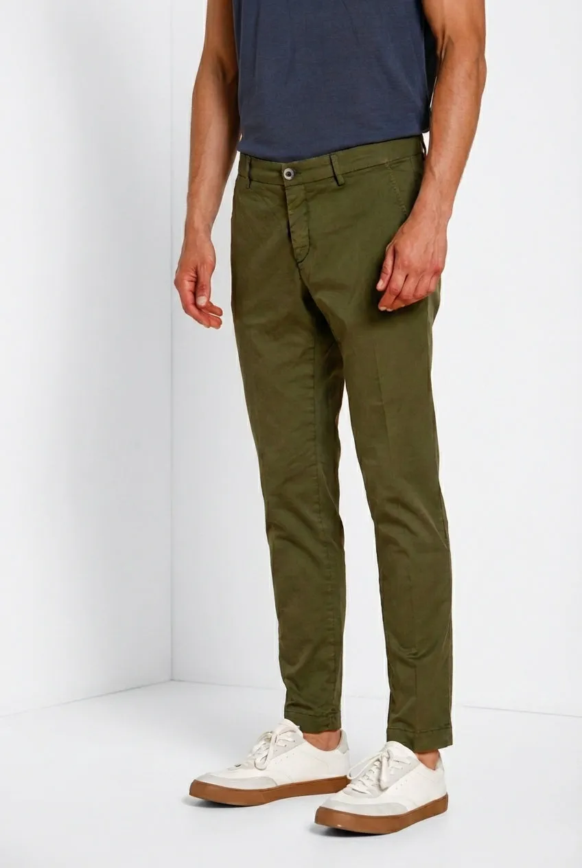 Mason's Milano chino bukser skovgrøn extra slim