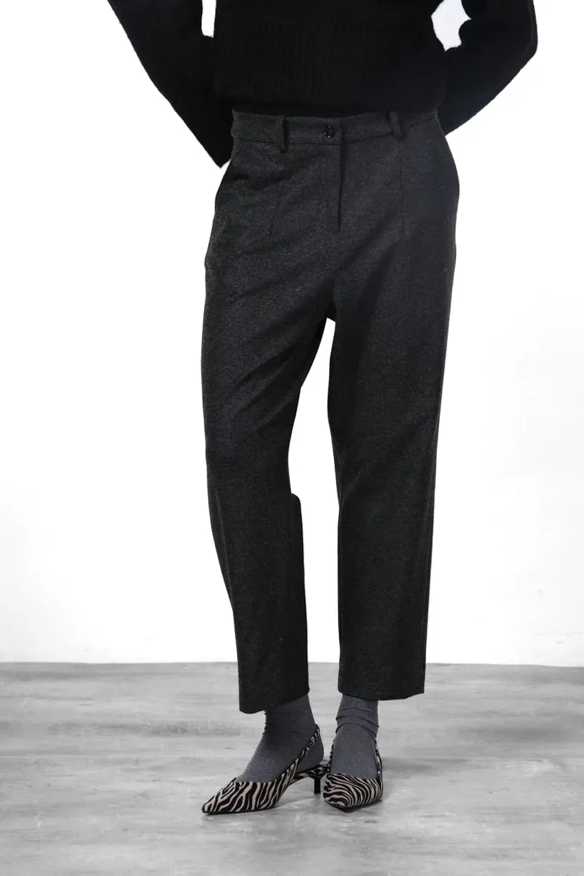 Mason's New York O Shape chino bukser antracit carrot