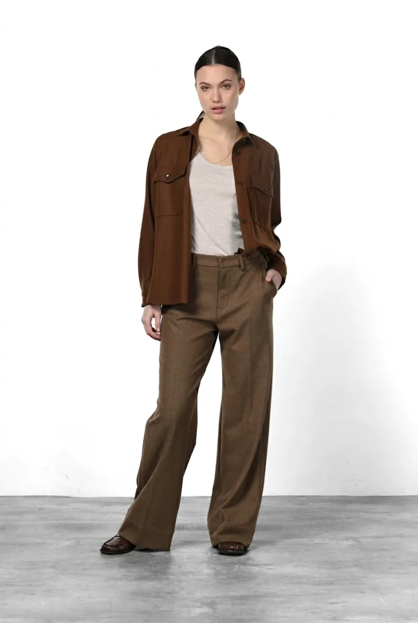 Mason's New York Studio Tailored chinos hasselnød straight