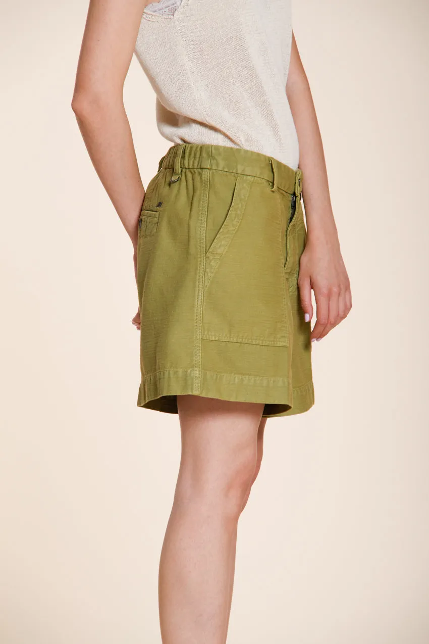 Mason's Dallas cargo shorts syregrøn relaxed dame