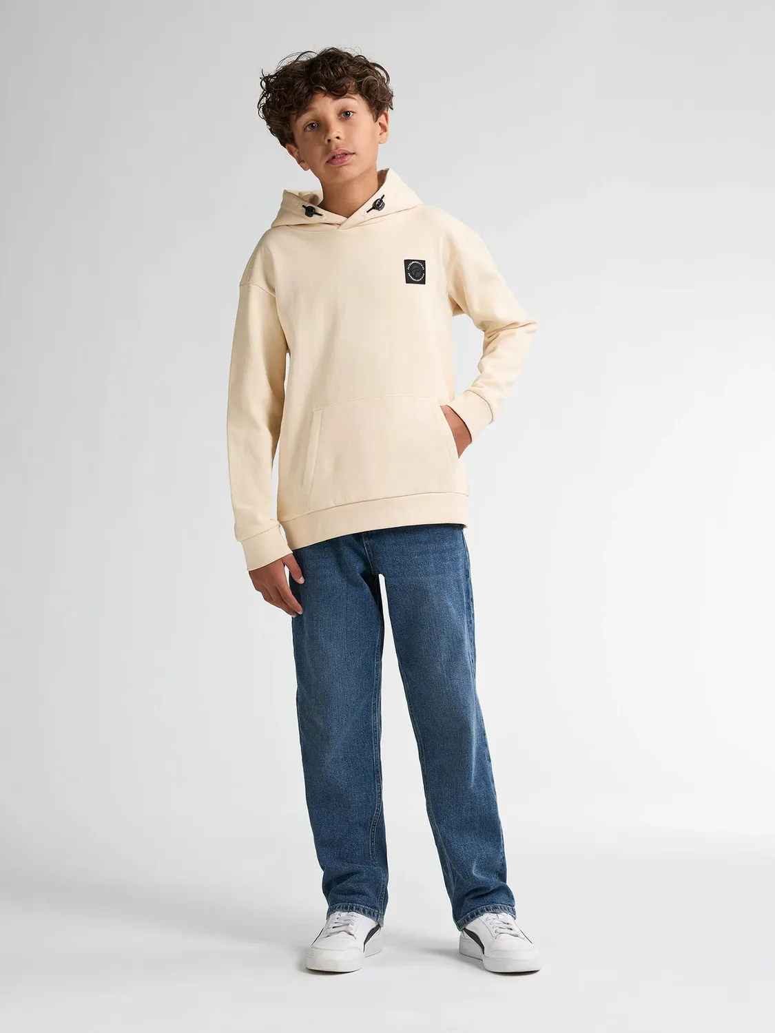 Petrol Industries Rainier hoodie Raw Sand backprint
