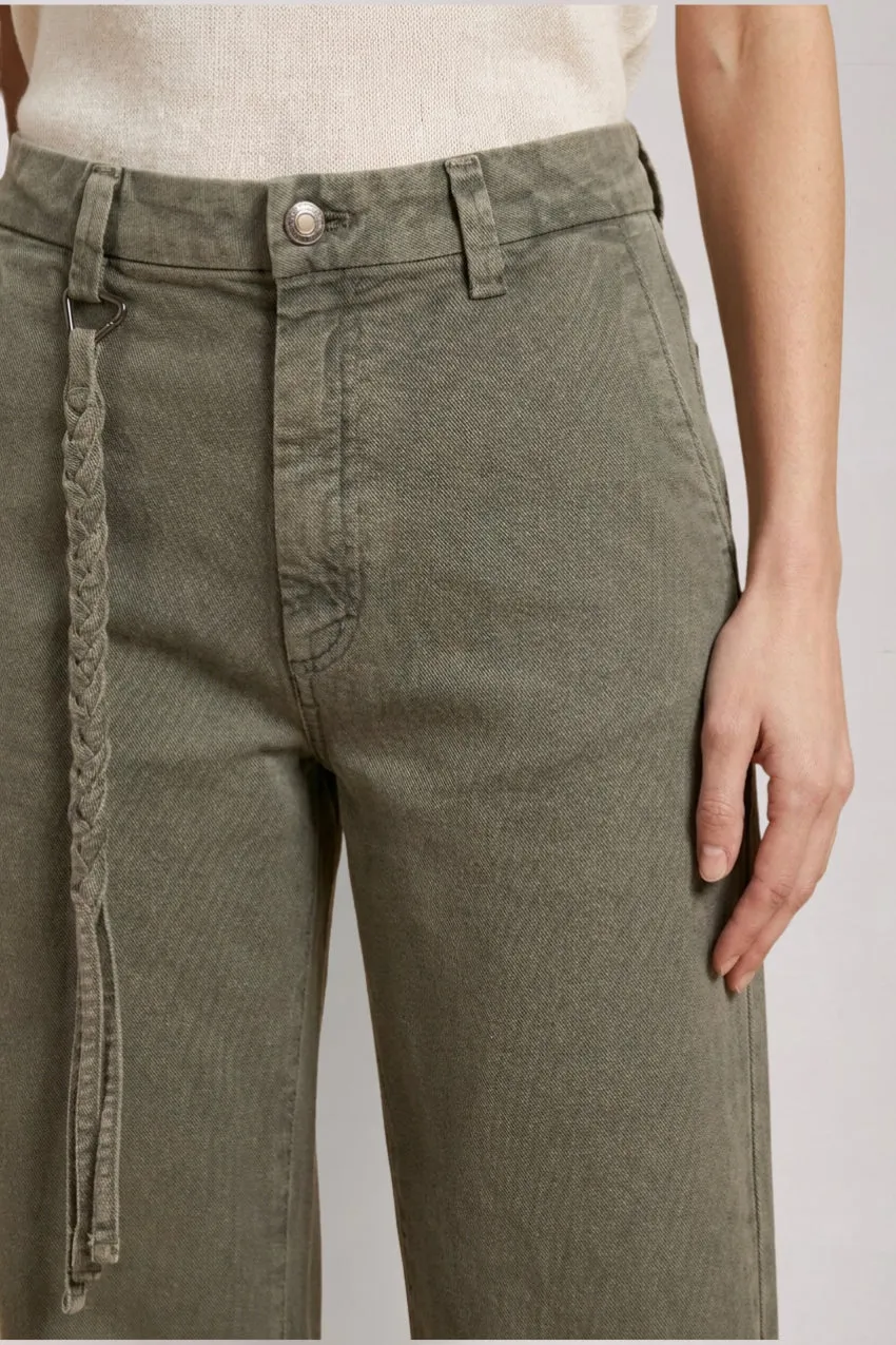 Mason's Valerie denim bukser grøn balloon bomuld