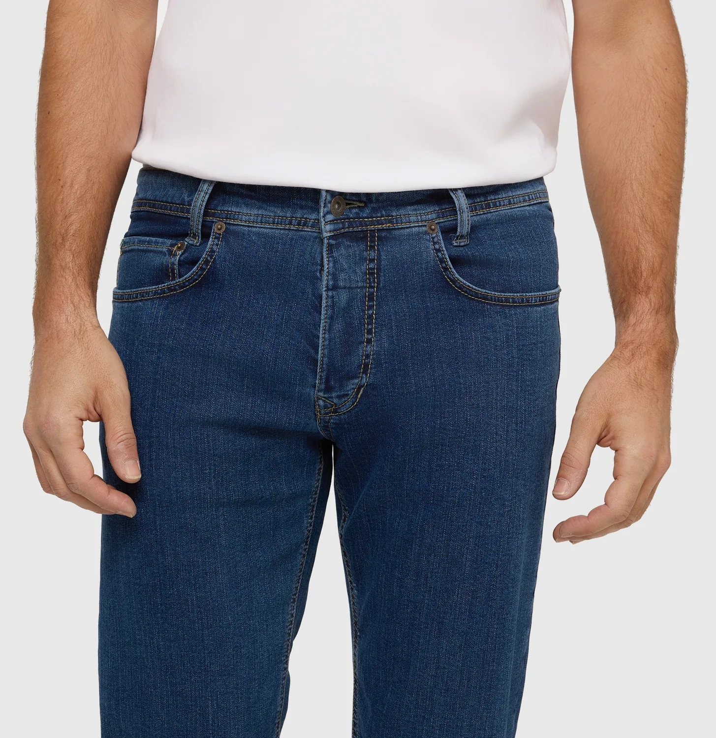 MAC Arne 0501 jeans mellemblå modern fit