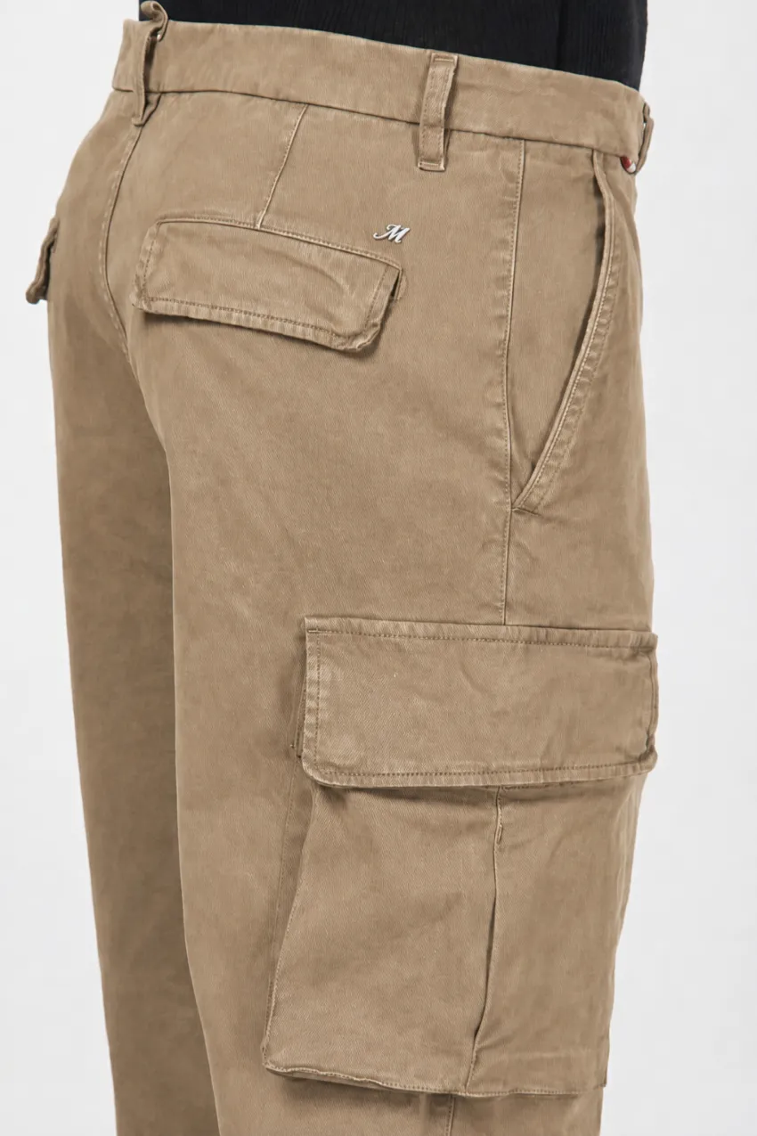 Mason's Chile Carrot cargobukser mørk beige gabardine