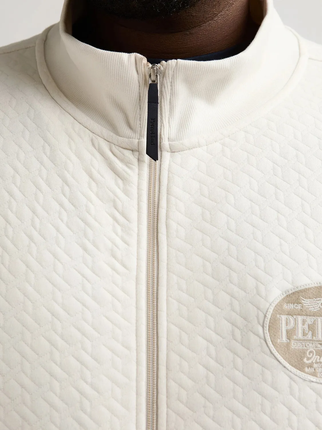 Petrol Industries Kilómetro sweatjakke herre plus size