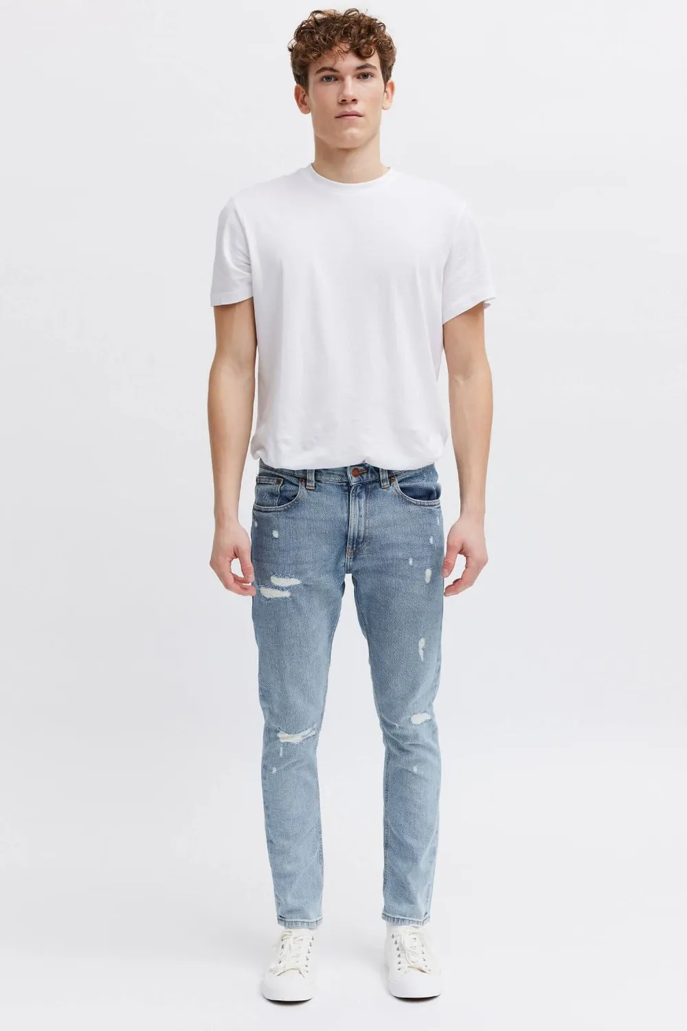 Organsk O2 Rousing Rebellion jeans lys vask stretch