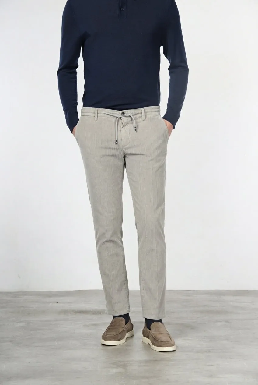 Mason's Milano Jogger chinobukser grå extra slim