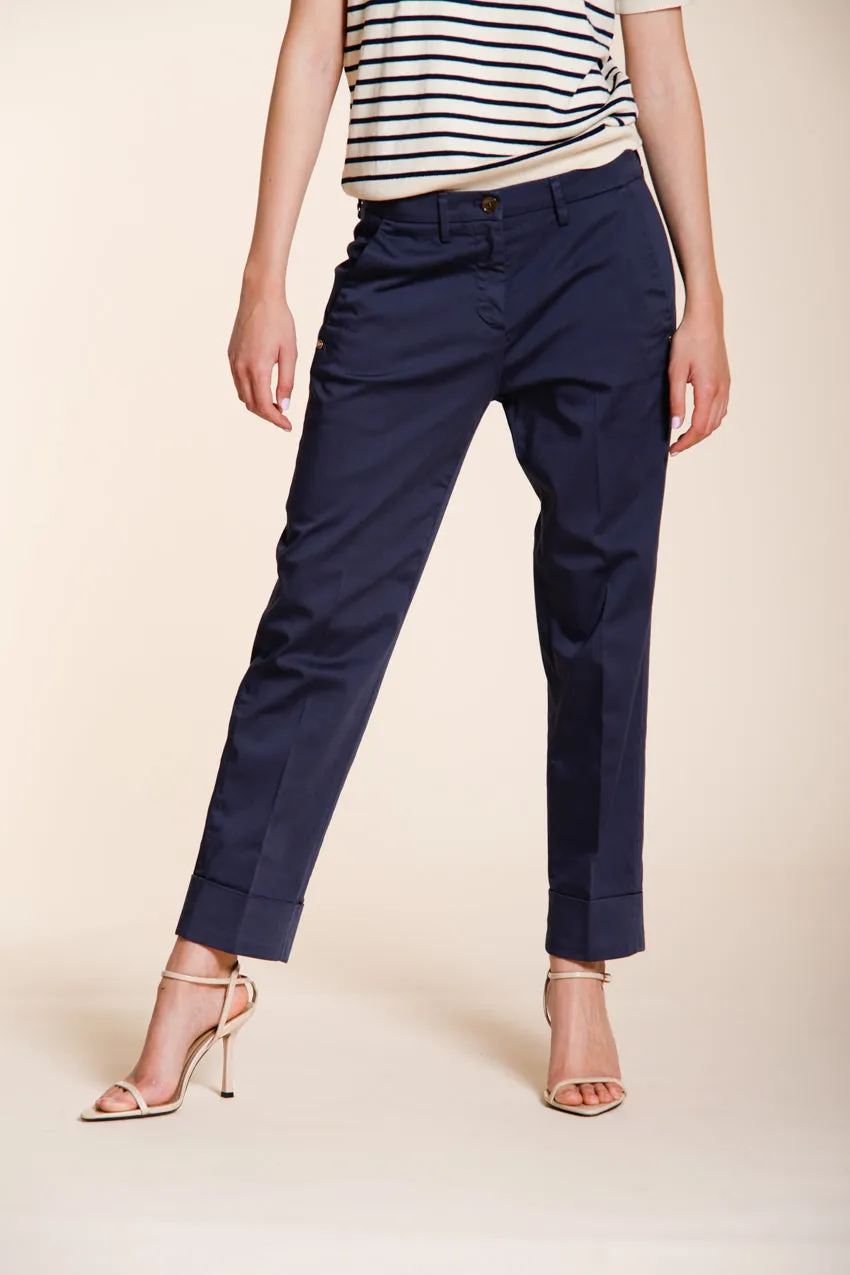 Mason's New York Carrot chinobukser navy stretch dame