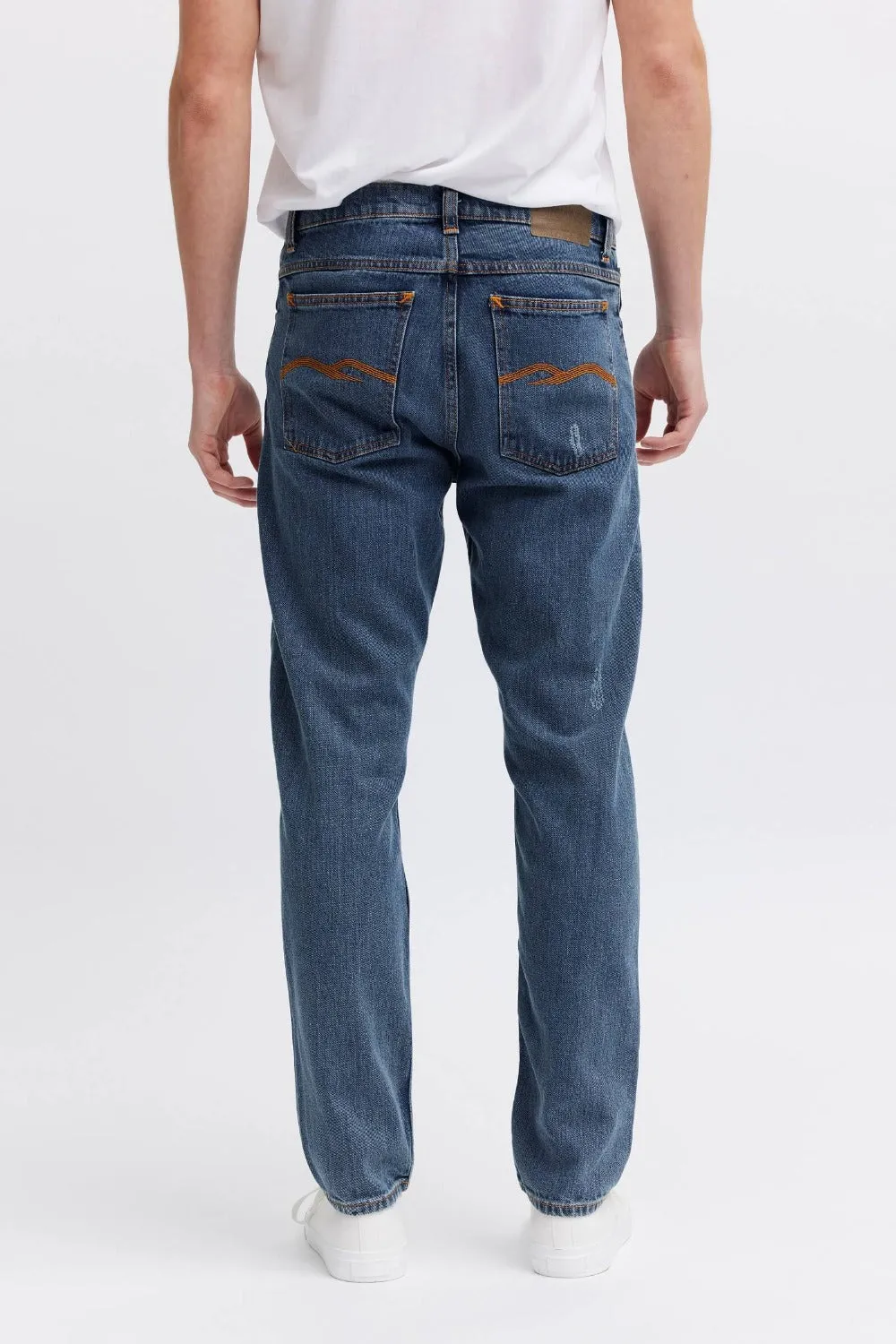 Organsk Atlantic Crisp Air jeans W30 L32 middelblå