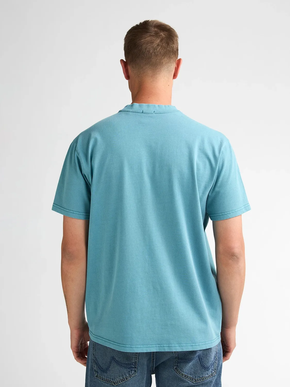 Petrol Industries Tanner T-shirt Iron Blue bomuld