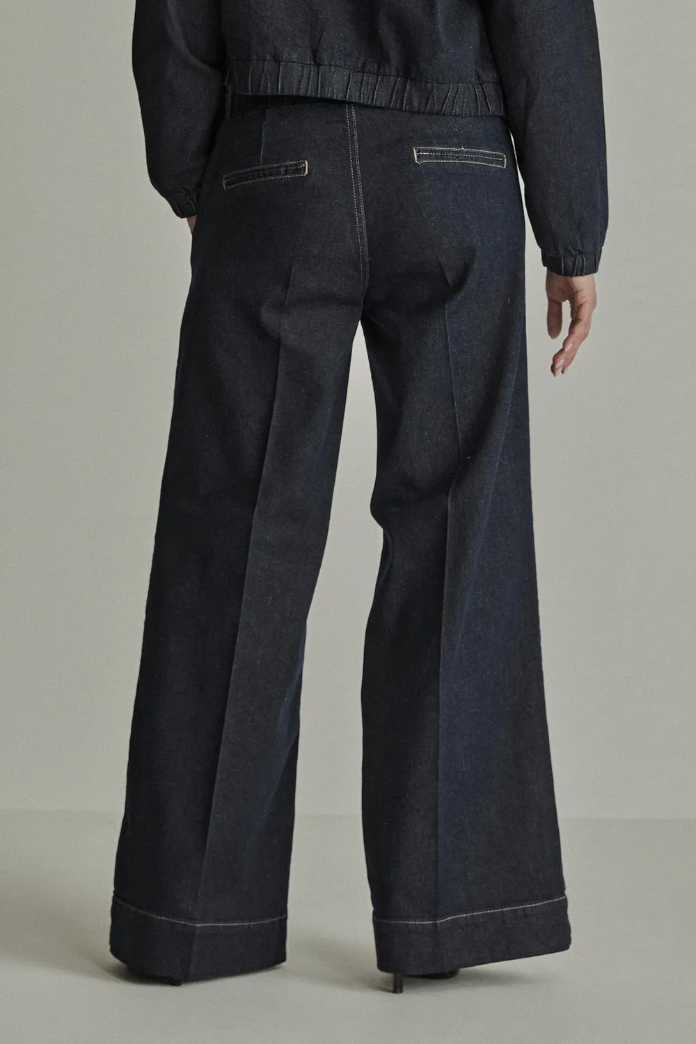 Para Mi Lizzy jeans Indigo Blue high waist extra wide