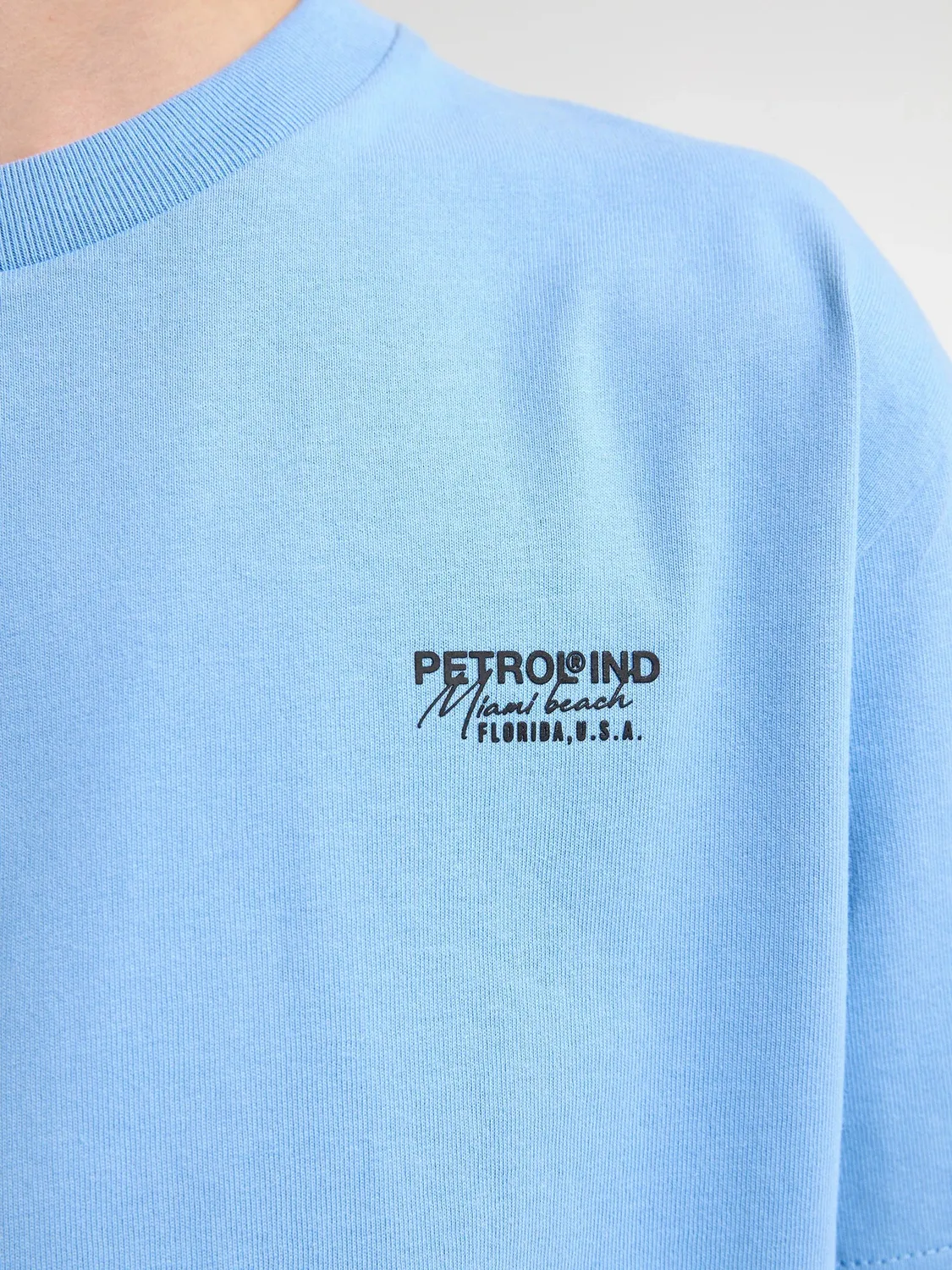 Petrol Industries Oceanpoint backprint t-shirt relaxed fit