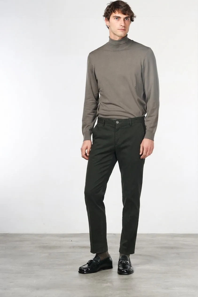 Mason's Milano chinos mørkegrøn extra slim