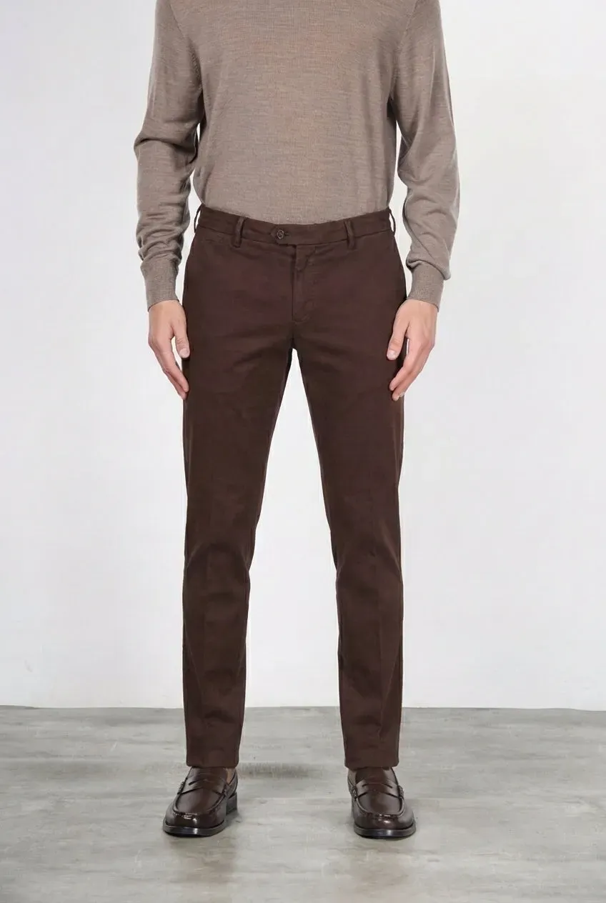 Mason's New York chino bukser vinrød regular stretch