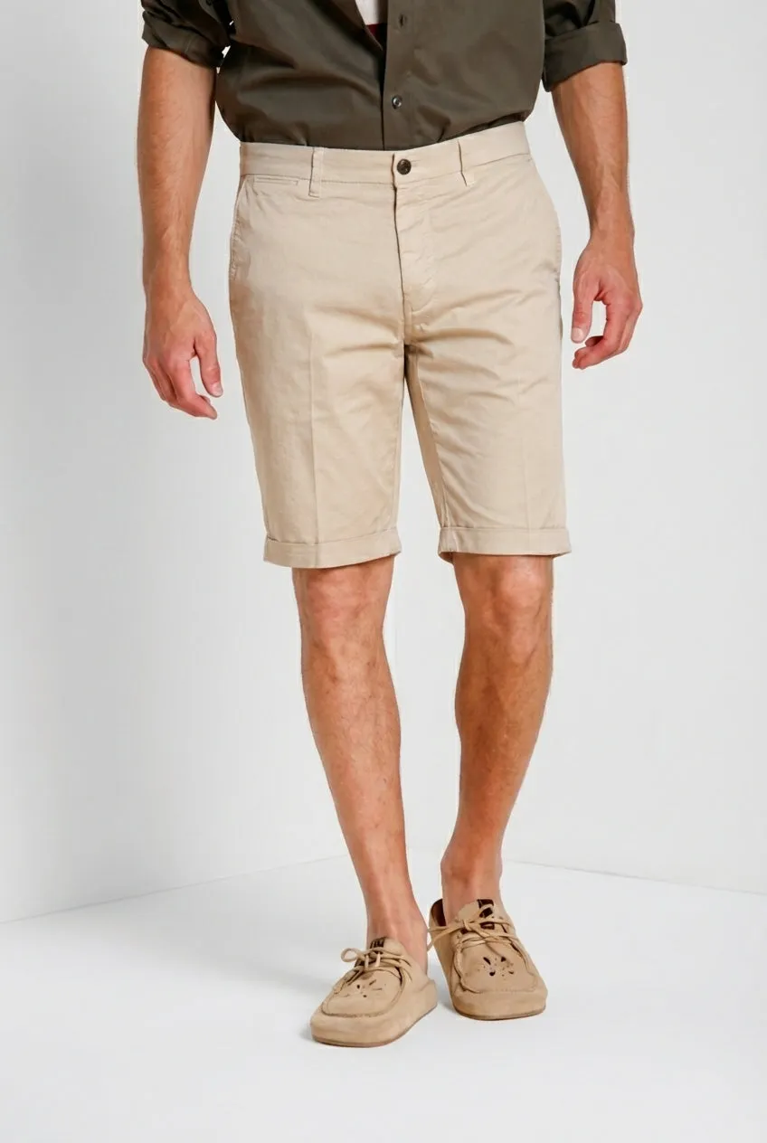 Mason's London chino shorts regular lysebeige stretch