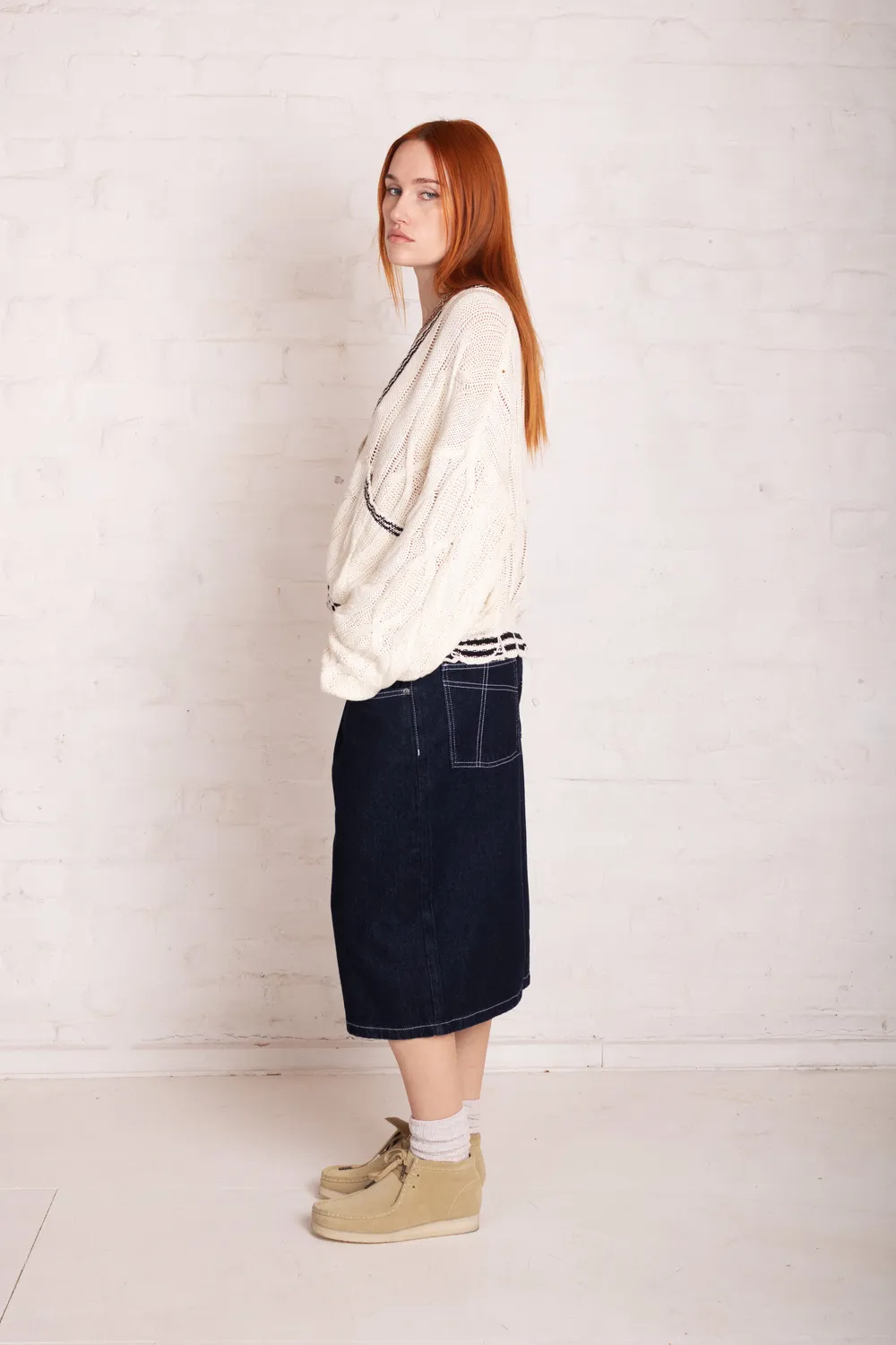 THE RAGGED PRIEST Release jorts indigo rinse baggy