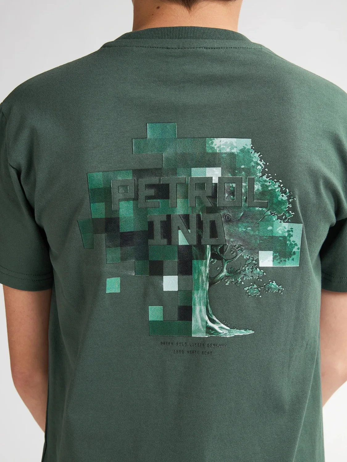 Petrol Industries Acadia T-shirt relaxed lomme