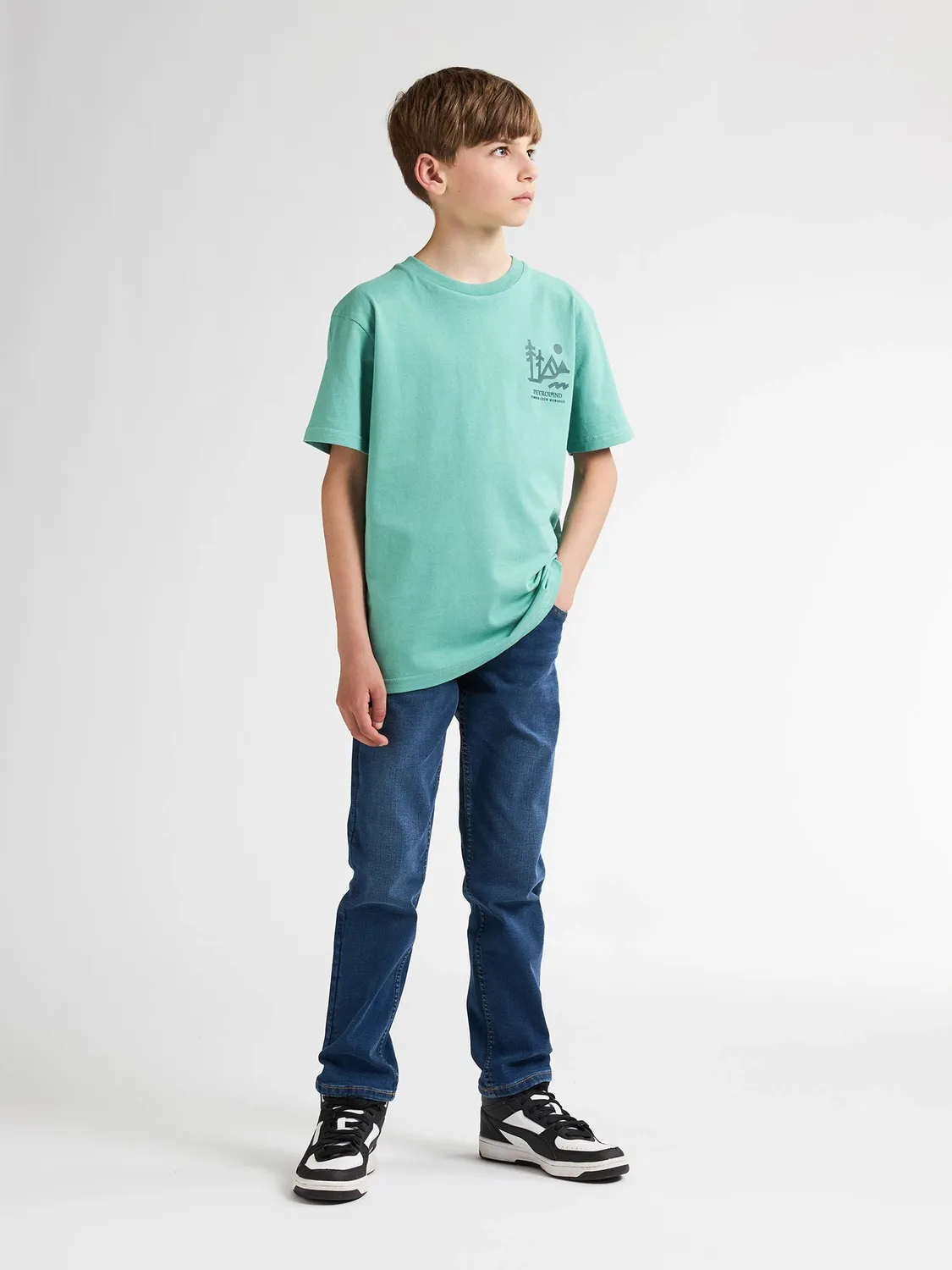 Petrol Industries Tetons t-shirt grafisk bomuld